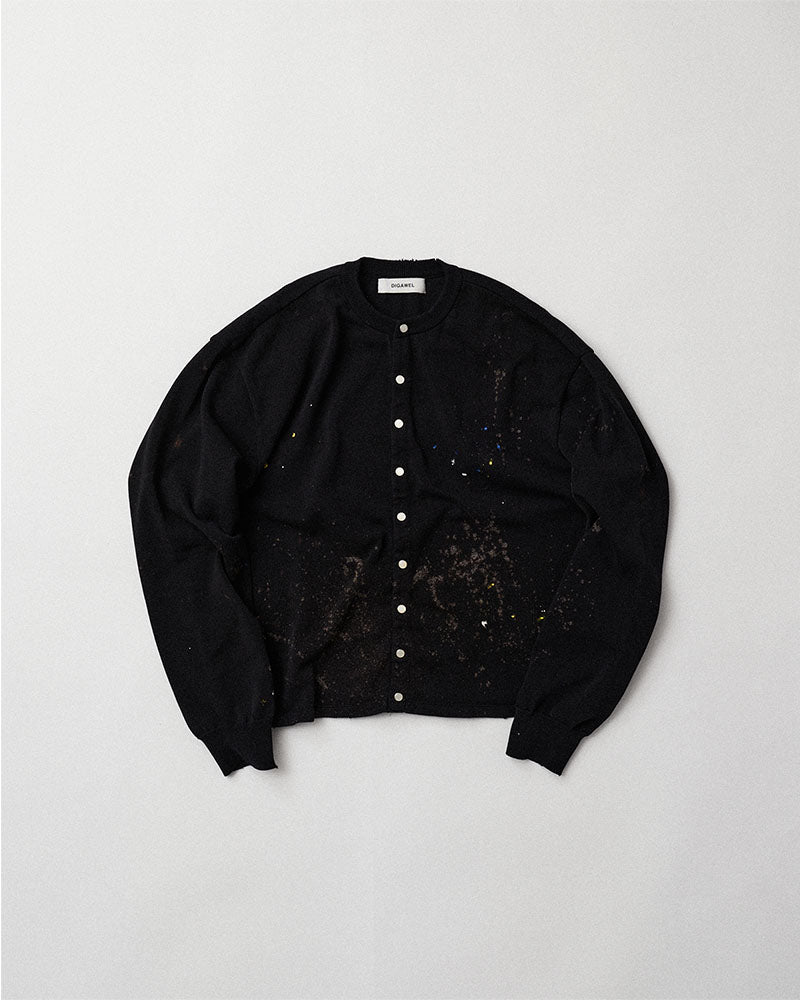 Paint cardigan