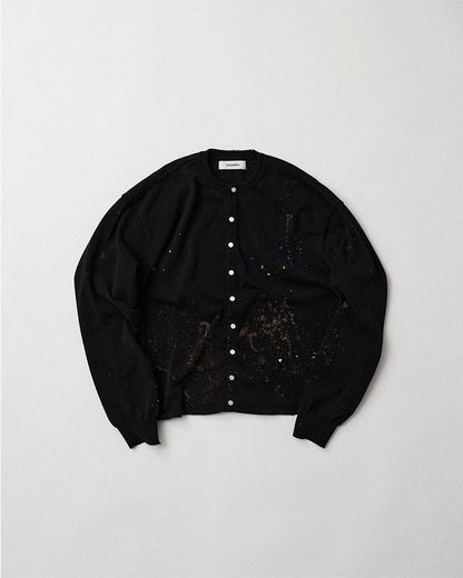 Paint cardigan