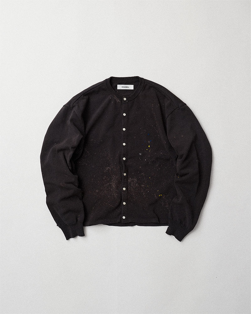 Paint cardigan
