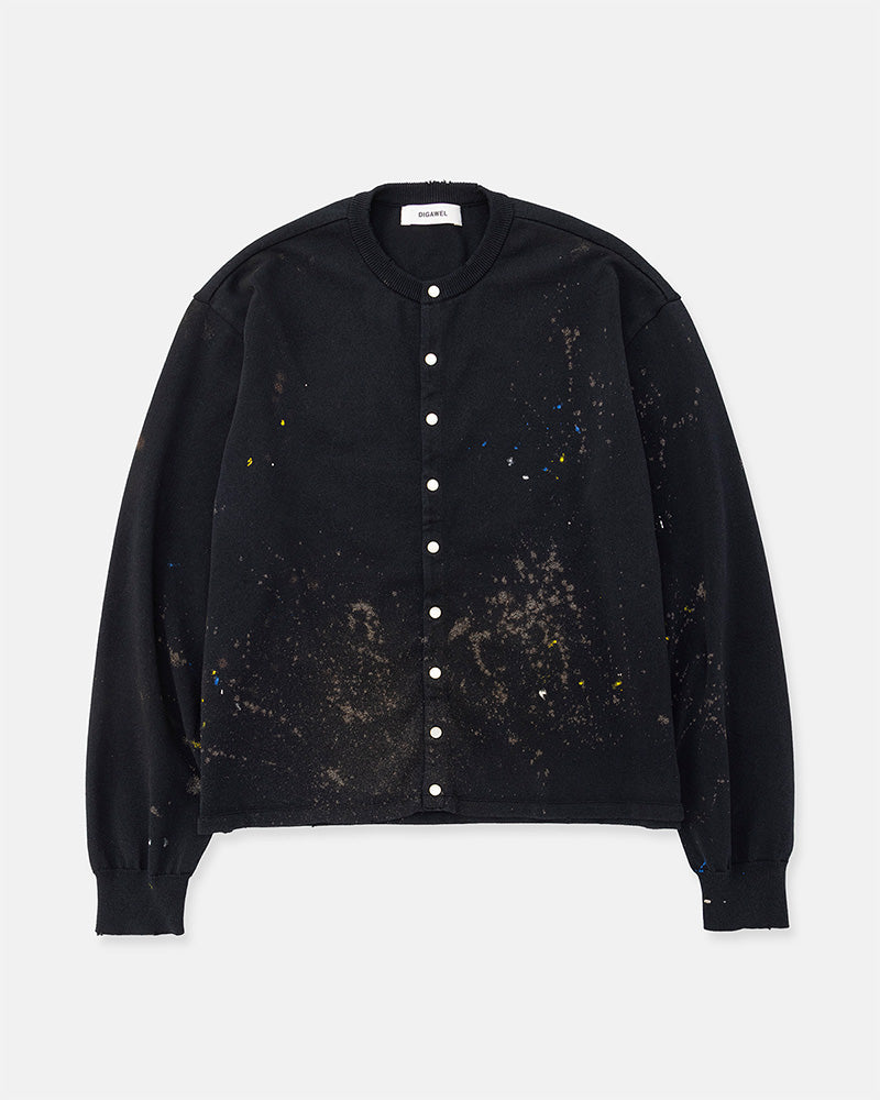 Paint cardigan