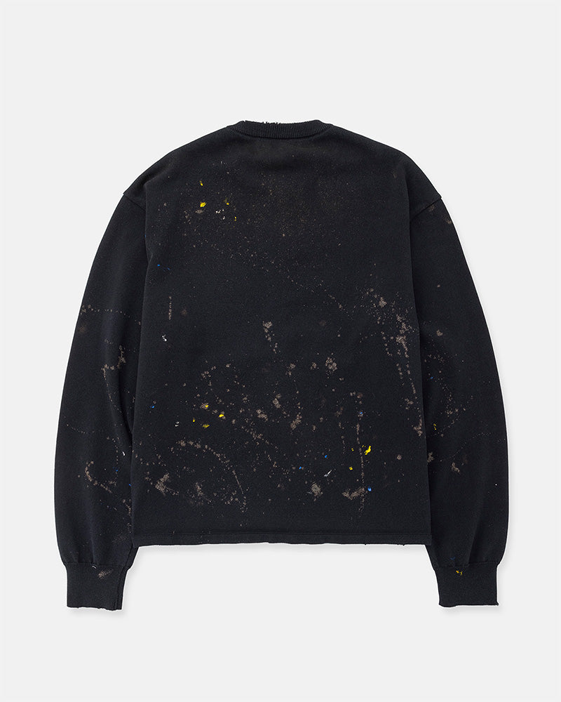 Paint cardigan