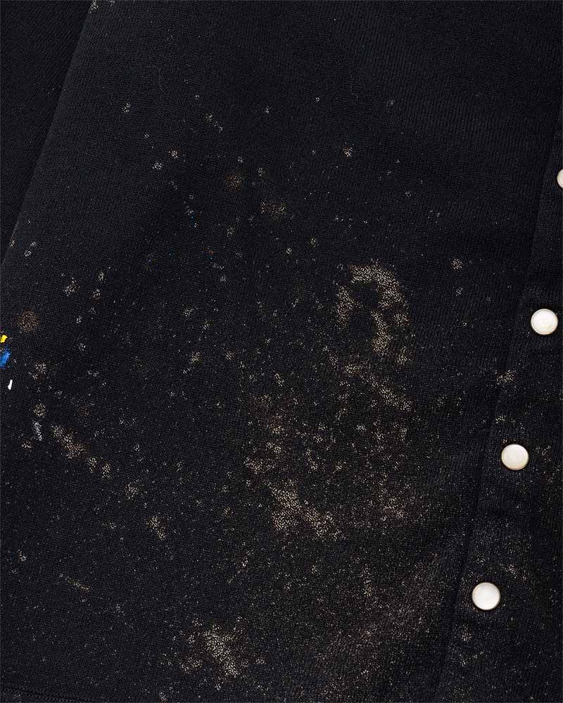 Paint cardigan