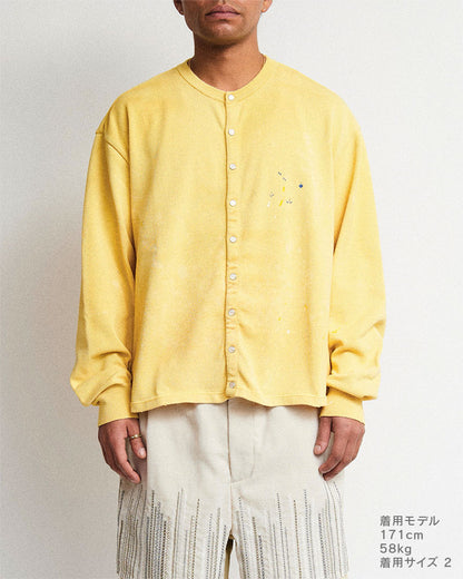 Paint cardigan