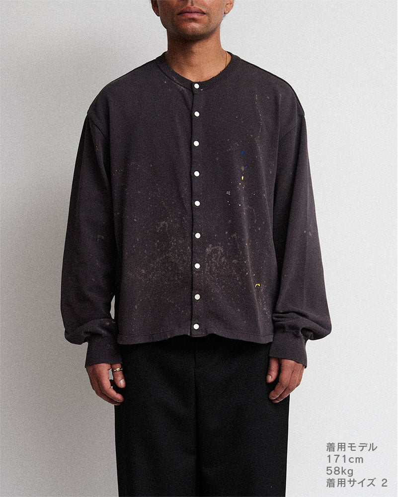 Paint cardigan