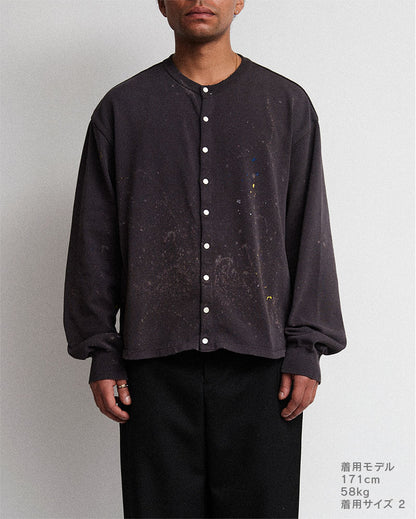 Paint cardigan