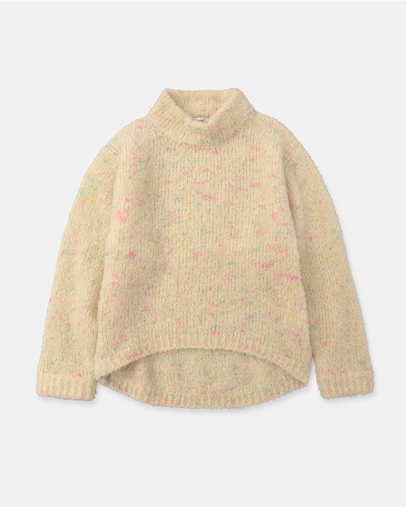 Cocoon turtleneck sweater