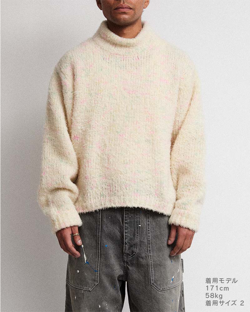 Cocoon turtleneck sweater