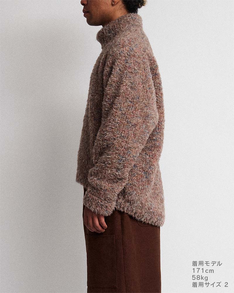 Cocoon turtleneck sweater