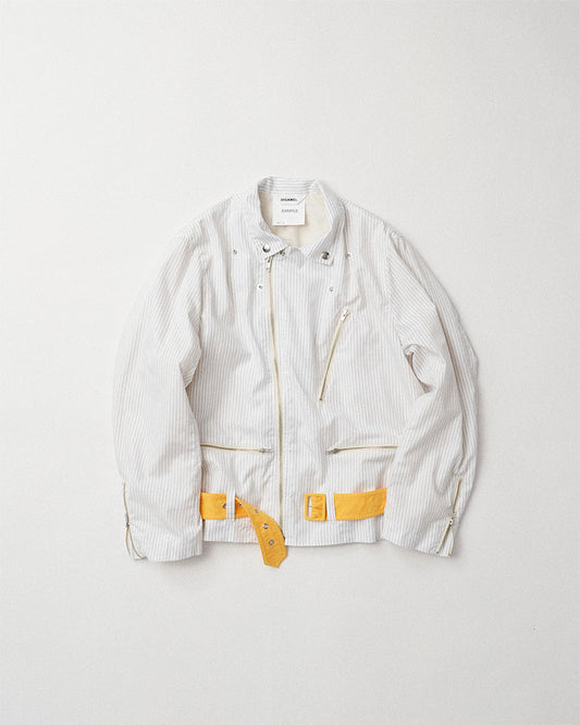 Biker shirt jacket