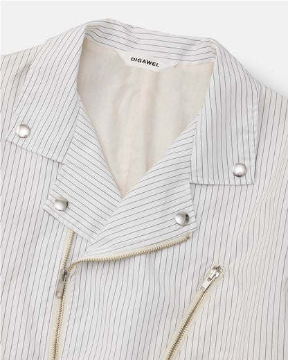 Biker shirt jacket