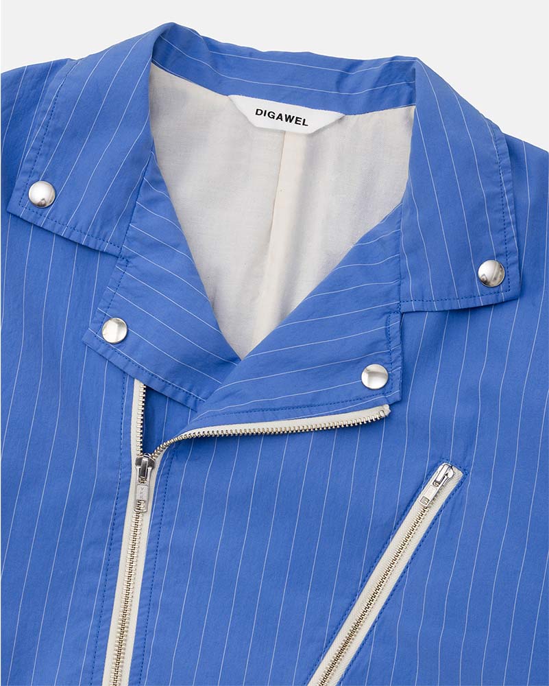 Biker shirt jacket