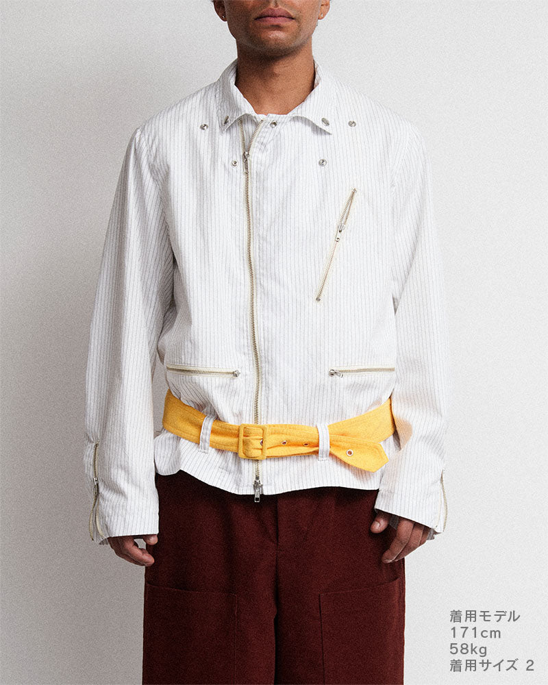 Biker shirt jacket