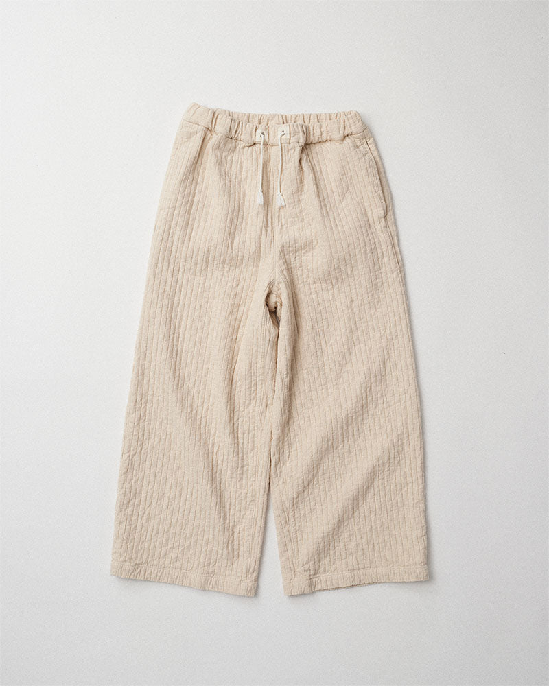 Cotton wide pants(Garment dye)