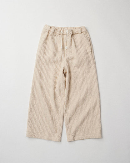 Cotton wide pants(Garment dye)