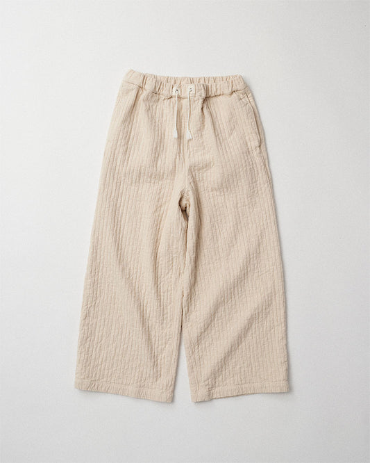 Cotton wide pants(Garment dye)
