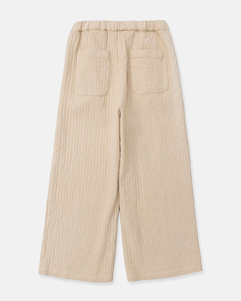 Cotton wide pants(Garment dye)