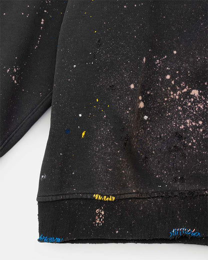 Distressed sweatshirt