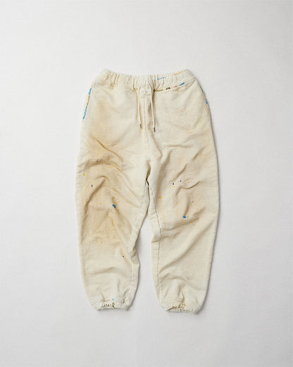 Distressed sweat pants