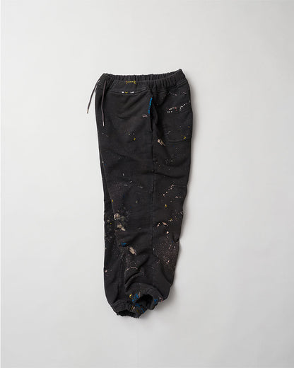 Distressed sweat pants