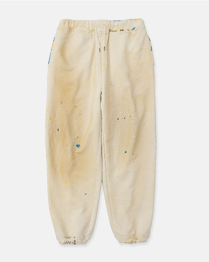 Distressed sweat pants
