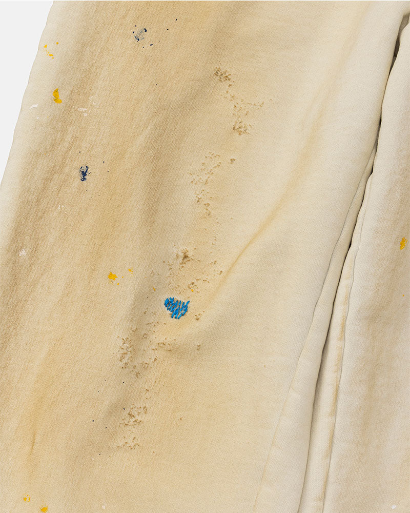 Distressed sweat pants