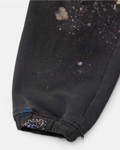 Distressed sweat pants