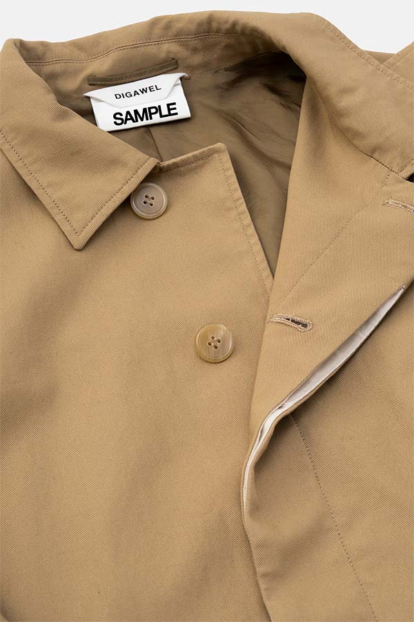 Balmacaan coat