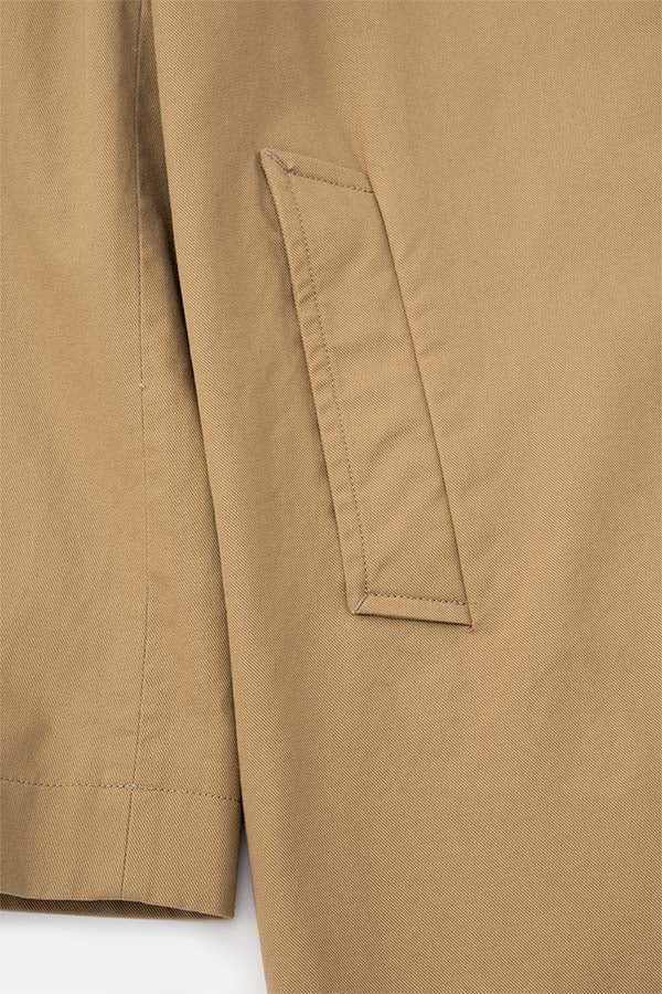 Balmacaan coat