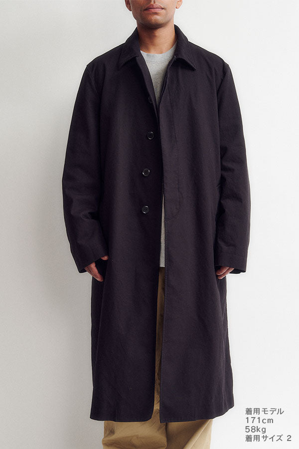 Balmacaan coat