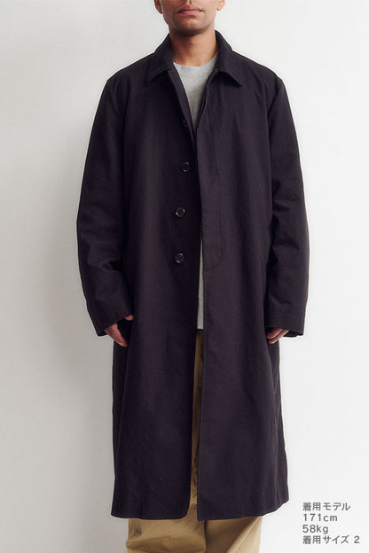 Balmacaan coat