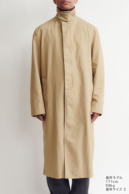 Balmacaan coat