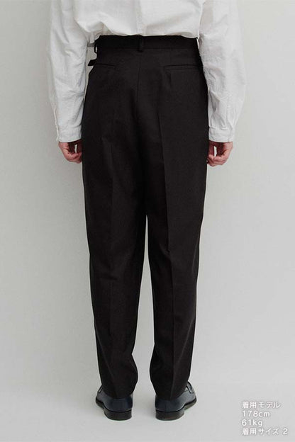 2tuck tapered slacks