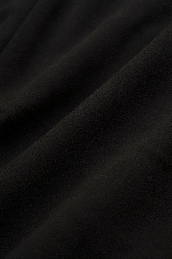 Goat suede zip up blouson