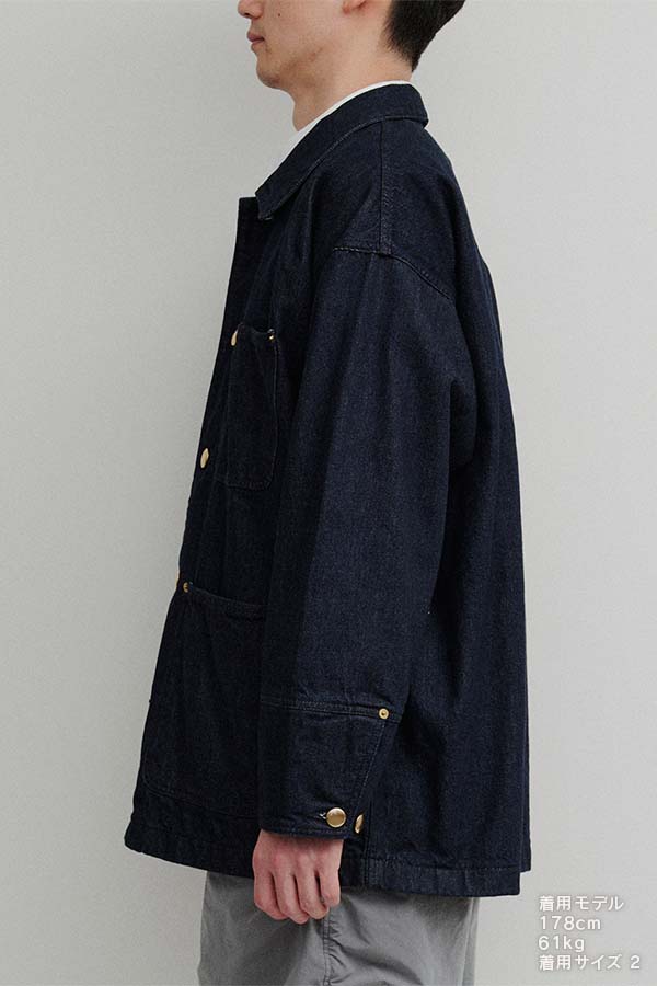 Jean barn coat