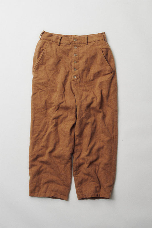 Button fly pants ①