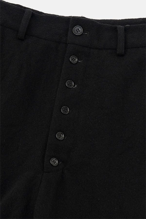 Button fly pants ①