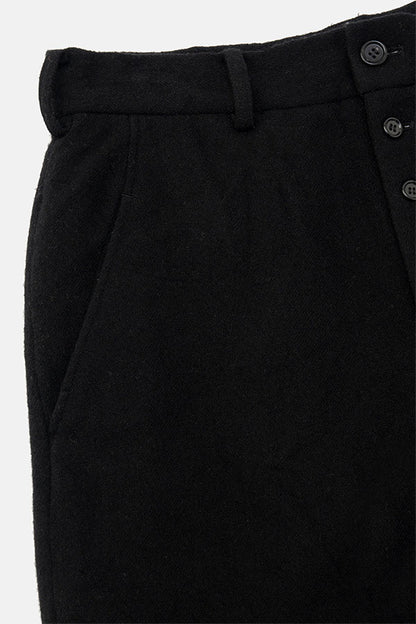 Button fly pants ①