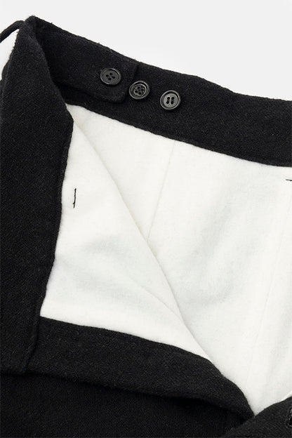 Button fly pants ①