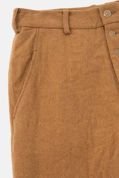 Button fly pants ①