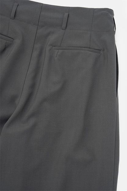 Wide tuck pants