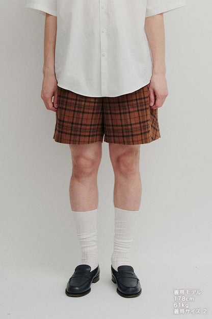 Check boxer shorts