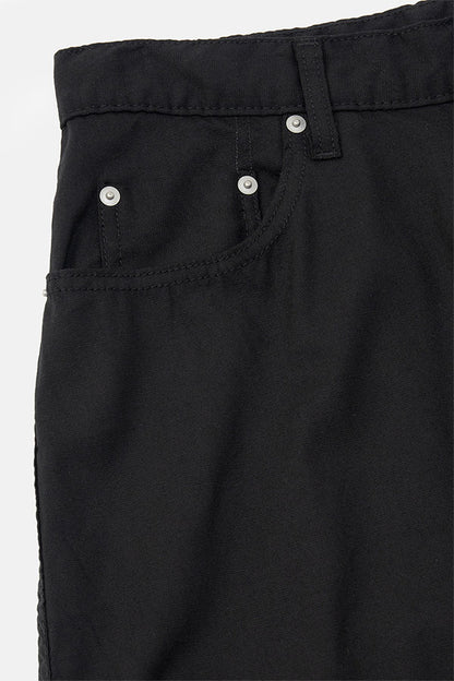 Puckering wide pants