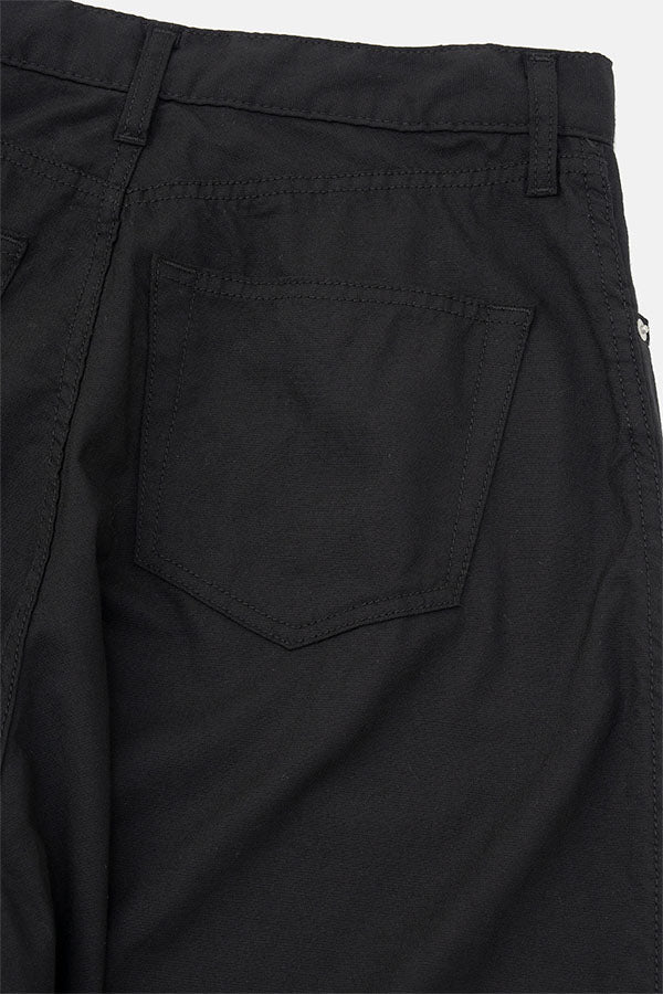 Puckering wide pants