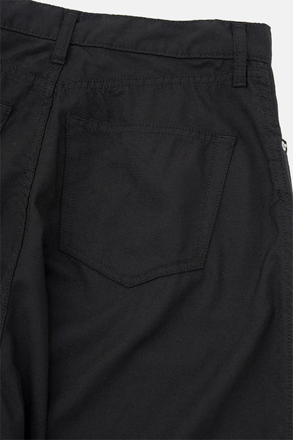 Puckering wide pants
