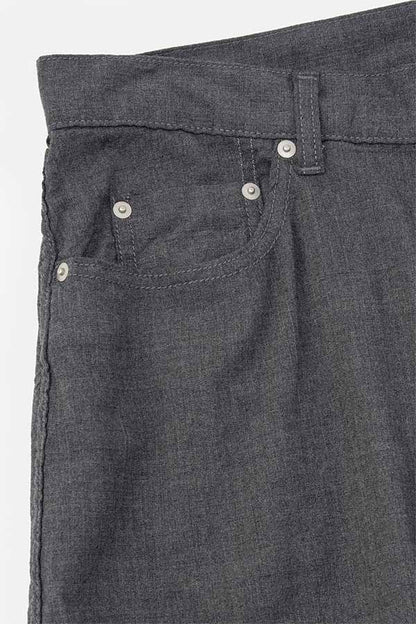 Puckering wide pants
