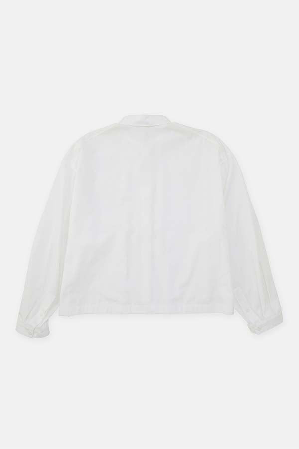 Crop top shirt ① (broadcloth)