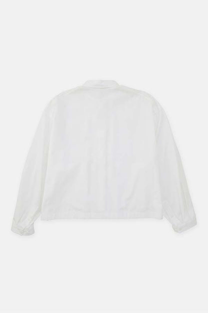 Crop top shirt ① (broadcloth)