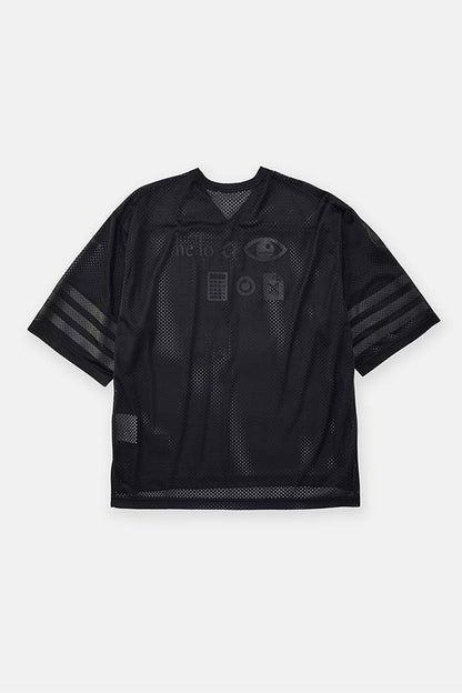 Mesh football T-shirt