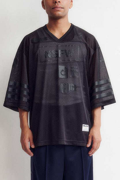 Mesh football T-shirt