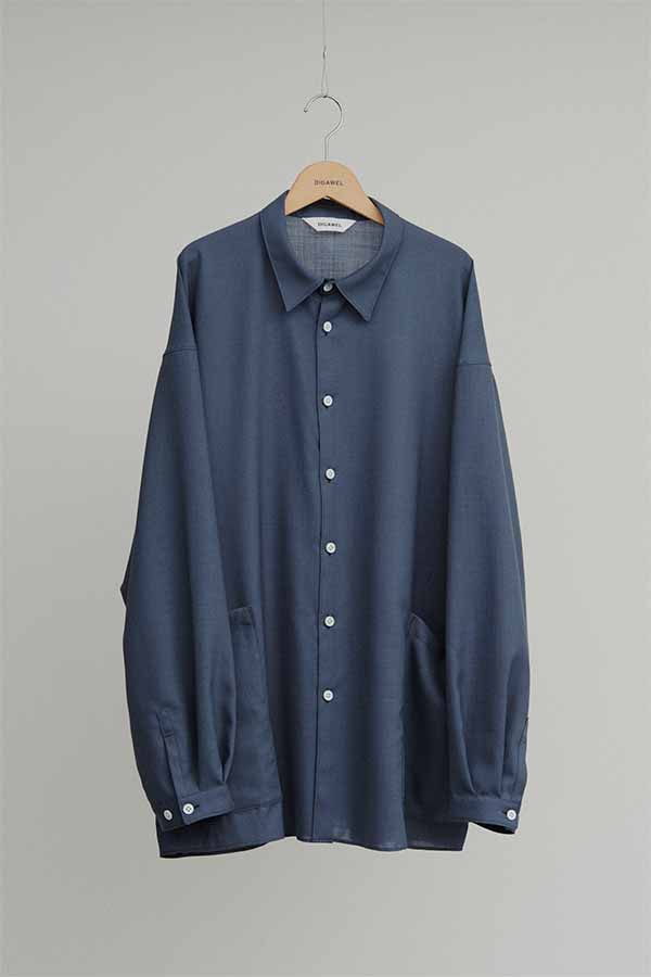 Side pocket L/S shirt